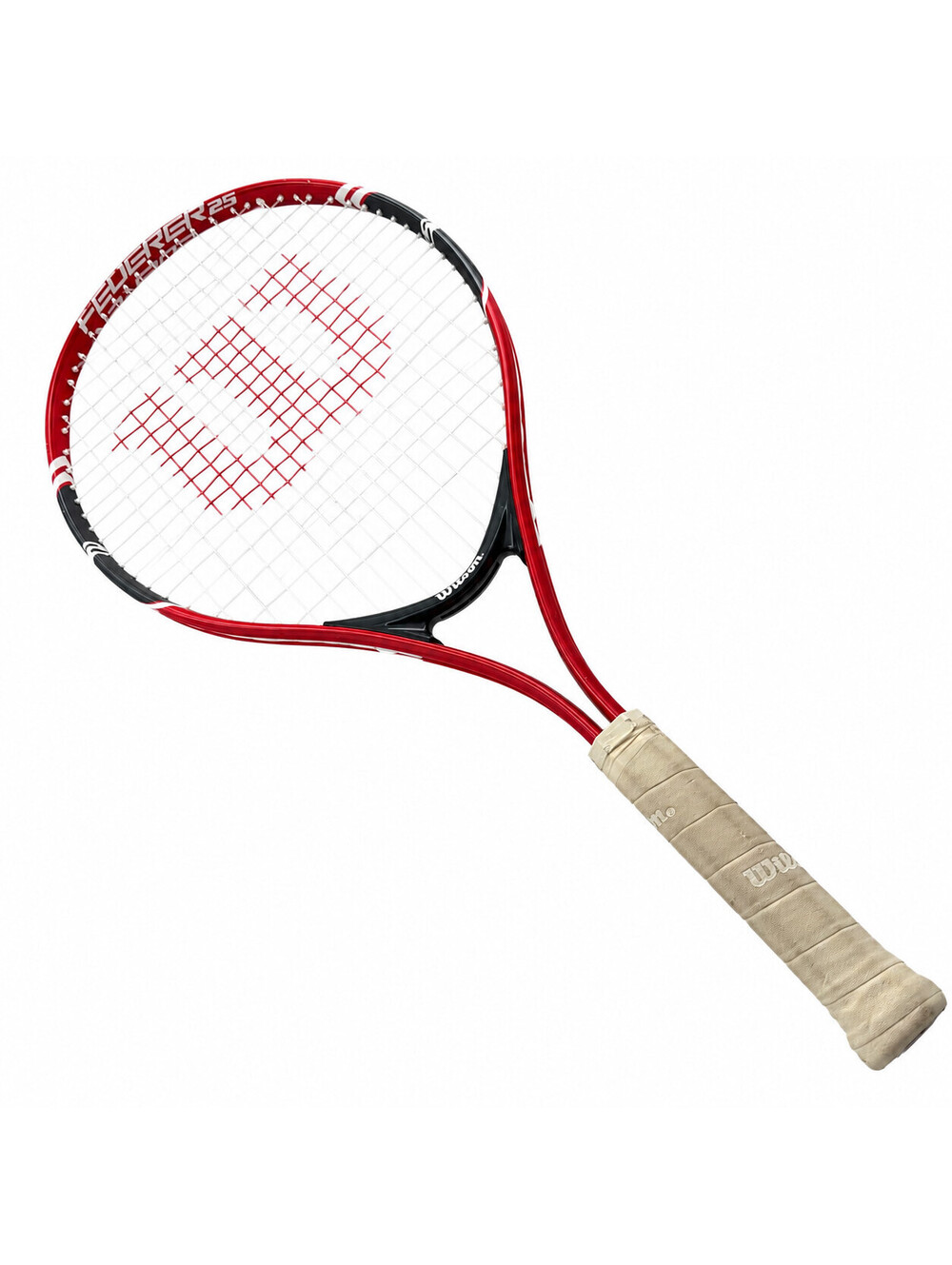 Wilson Federer 25 Junior Tennis Racquet Red Black White Strung Good Condition